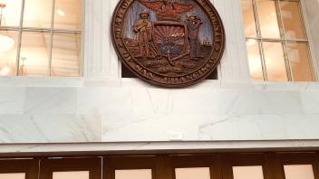 SF city seal, City Hall