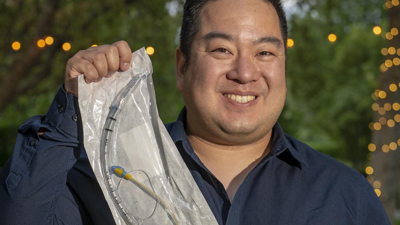 Benjamin Wang NeVap breathing tube