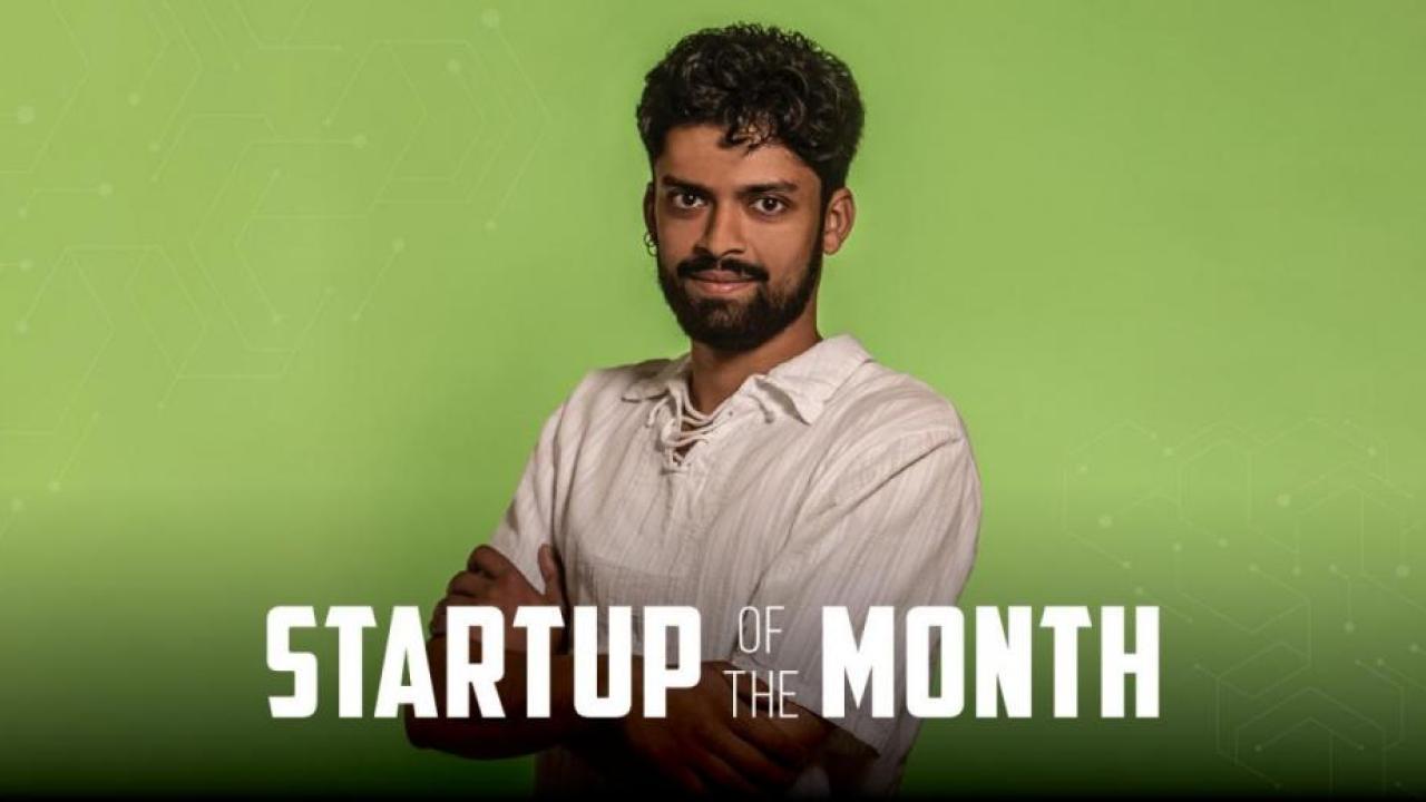 Startup of the Month Foodnome Akshay Prabhu