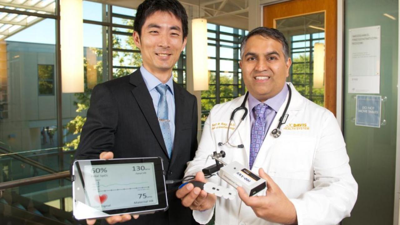 Raydiant Oximetry device for infants