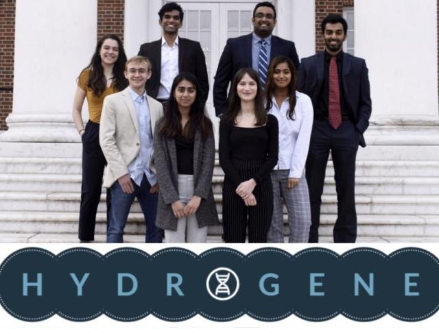 undergraduate students on steps