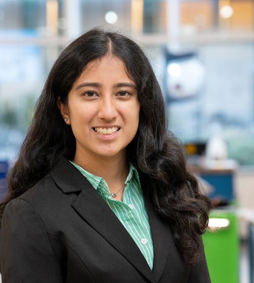 headshot of an undergraduate student