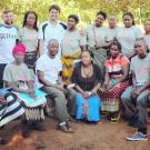 Group portrait in Mozambique