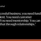photo of a quote in white type on a black background