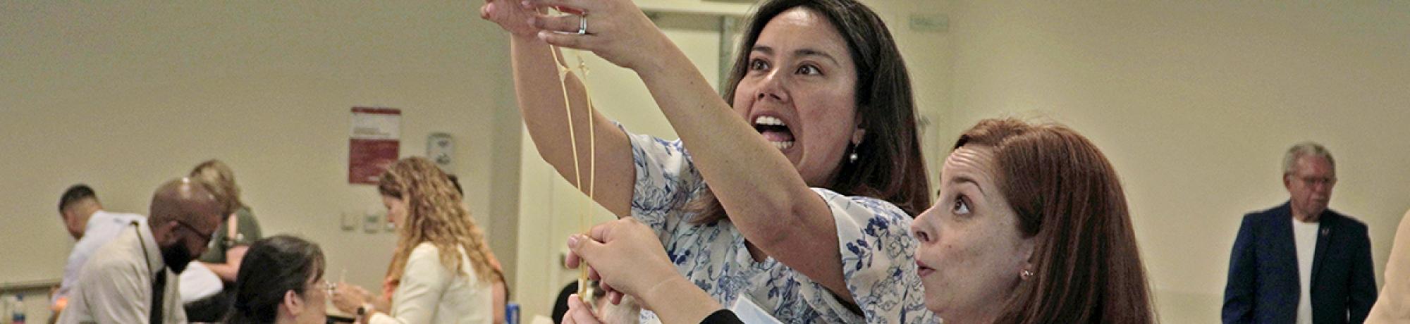 marshmallow tower innovation exercise