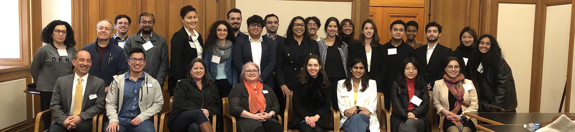 photo of a group of students and others with SF Mayor London Breed